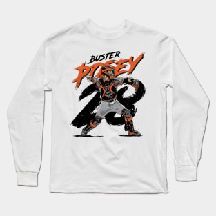 Buster Posey San Francisco Rough Long Sleeve T-Shirt